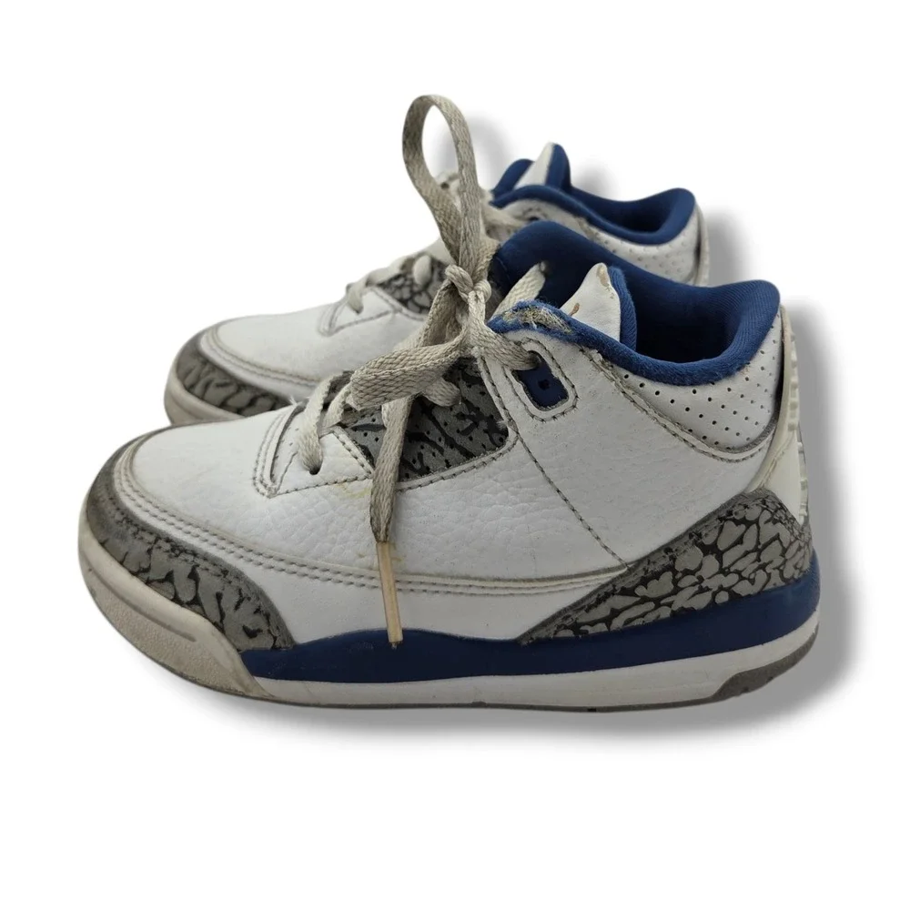 Nike Air Jordan 3 Retro‎ TD Child 9 Washington Wizards Sneakers DM0968-148